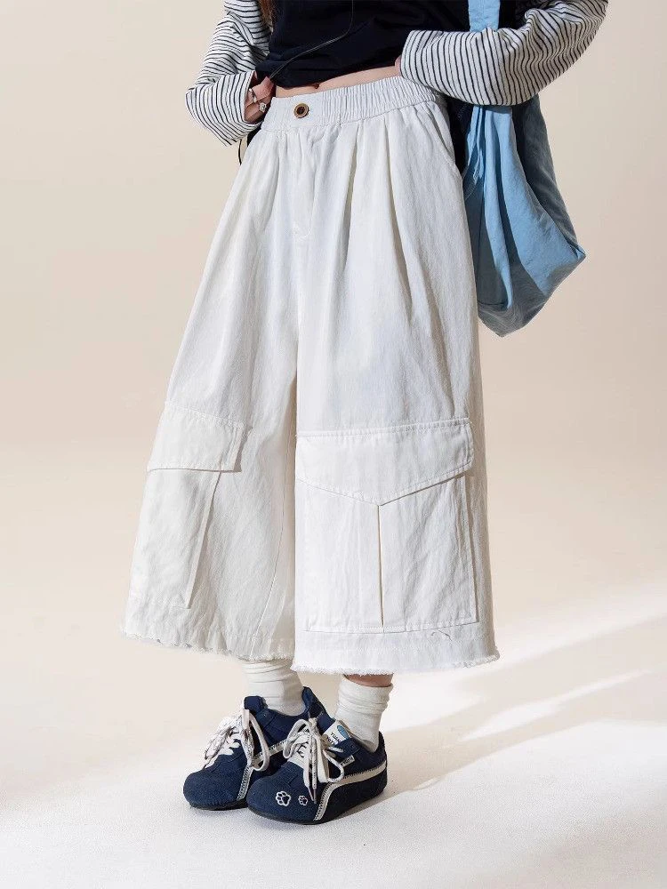 plus Size 300 Pounds Retro Multi-Pocket Workwear Wide Leg Pants Women Summer Fat MM Korean Style Slimming Casual Seven-Foot P...
plus Size 300 Pounds Retro Multi-Pocket Workwear Wide Leg Pants Women Summer Fat MM Korean Style Slimming Casual Seven-Foot P...