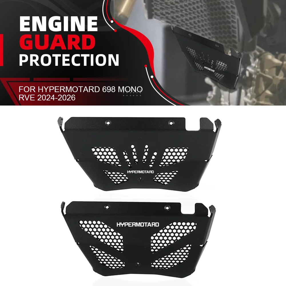 For Ducati Hypermotard 698 Mono RVE 2024-2025-2026 Front Engine Guard Protector Lower Chin Fairing Spoiler Cover Motorcycle
For Ducati Hypermotard 698 Mono RVE 2024-2025-2026 Front Engine Guard Protector Lower Chin Fairing Spoiler Cover Motorcycle