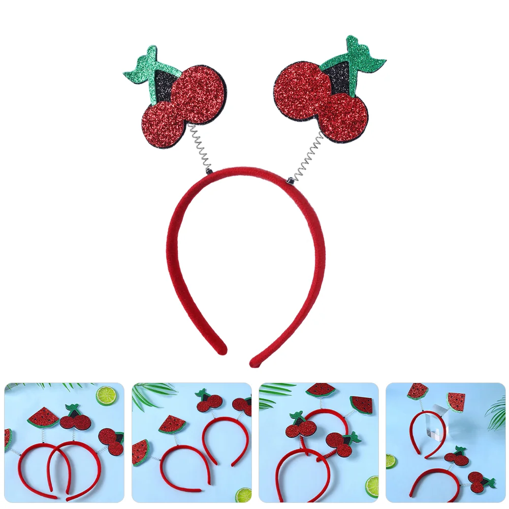 2 Pcs Fruit Headband Watermelon Headbands Three-dimensional Cloth Cherry Party Favors
2 Pcs Fruit Headband Watermelon Headbands Three-dimensional Cloth Cherry Party Favors