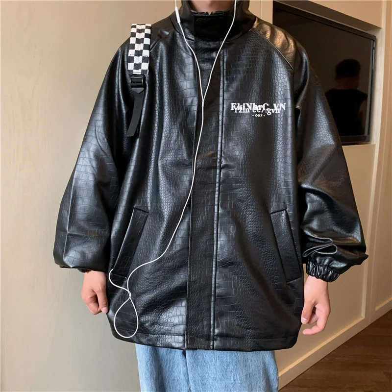 2023 leisure retro leather motorcycle jacket men's fashion brand European and American style street loose Lapel
2023 leisure retro leather motorcycle jacket men's fashion brand European and American style street loose Lapel