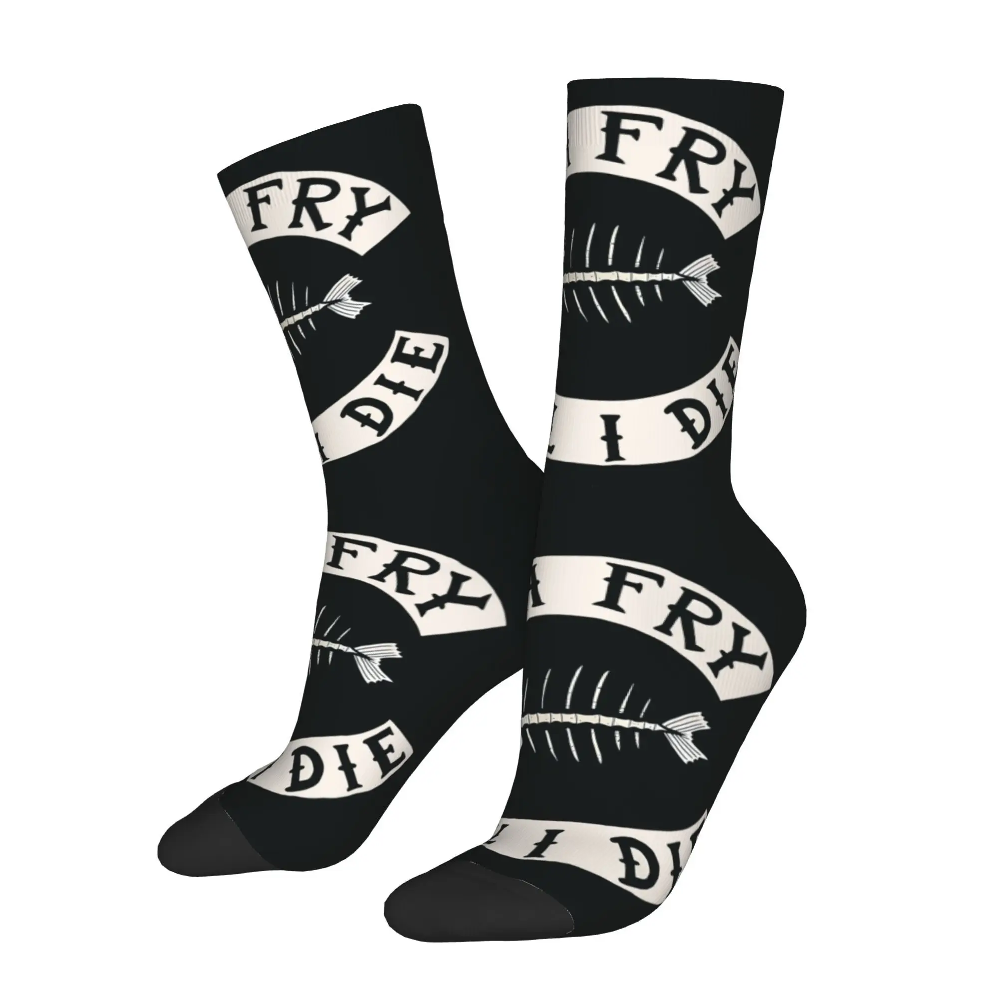Vintage FISH FRY Til I DIE Men's Socks Unisex Hip Hop Happy Crew Sock Gift
Vintage FISH FRY Til I DIE Men's Socks Unisex Hip Hop Happy Crew Sock Gift