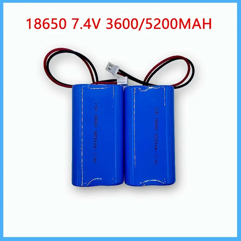 7.4V 3600/5200mAh Lithium Battery Pack Rechargeable for Power Tool/Lighting/Bluetooth Speaker with PCB Protection 18650
7.4V 3600/5200mAh Lithium Battery Pack Rechargeable for Power Tool/Lighting/Bluetooth Speaker with PCB Protection 18650