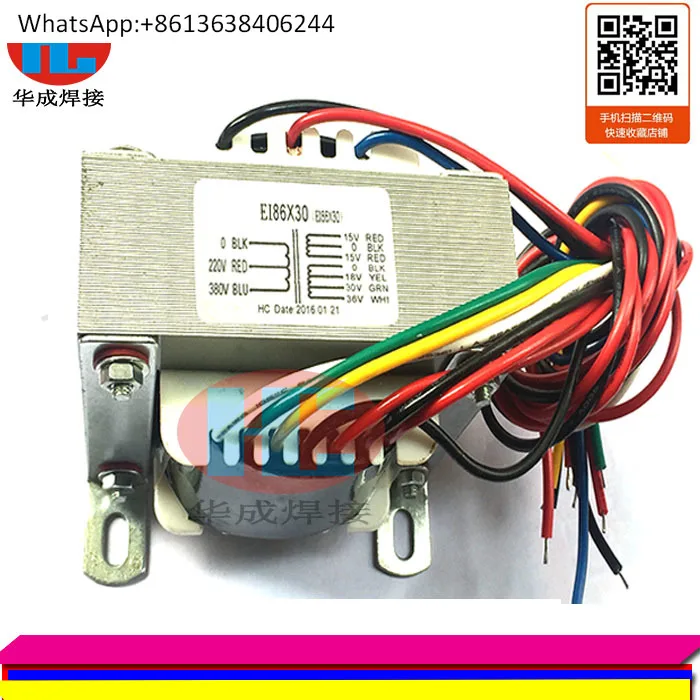Dual Voltage Welder Control Transformer Input 220V 380V Output Dual 15V/36V Transformer EI86 * 30
Dual Voltage Welder Control Transformer Input 220V 380V Output Dual 15V/36V Transformer EI86 * 30