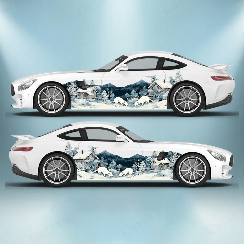 Little Leopard Snow Scenery Car Side Sticker Decor,PVC Waterproof Scratch Resistant Decal,Car Protection,Auto Accessories Gift
Little Leopard Snow Scenery Car Side Sticker Decor,PVC Waterproof Scratch Resistant Decal,Car Protection,Auto Accessories Gift