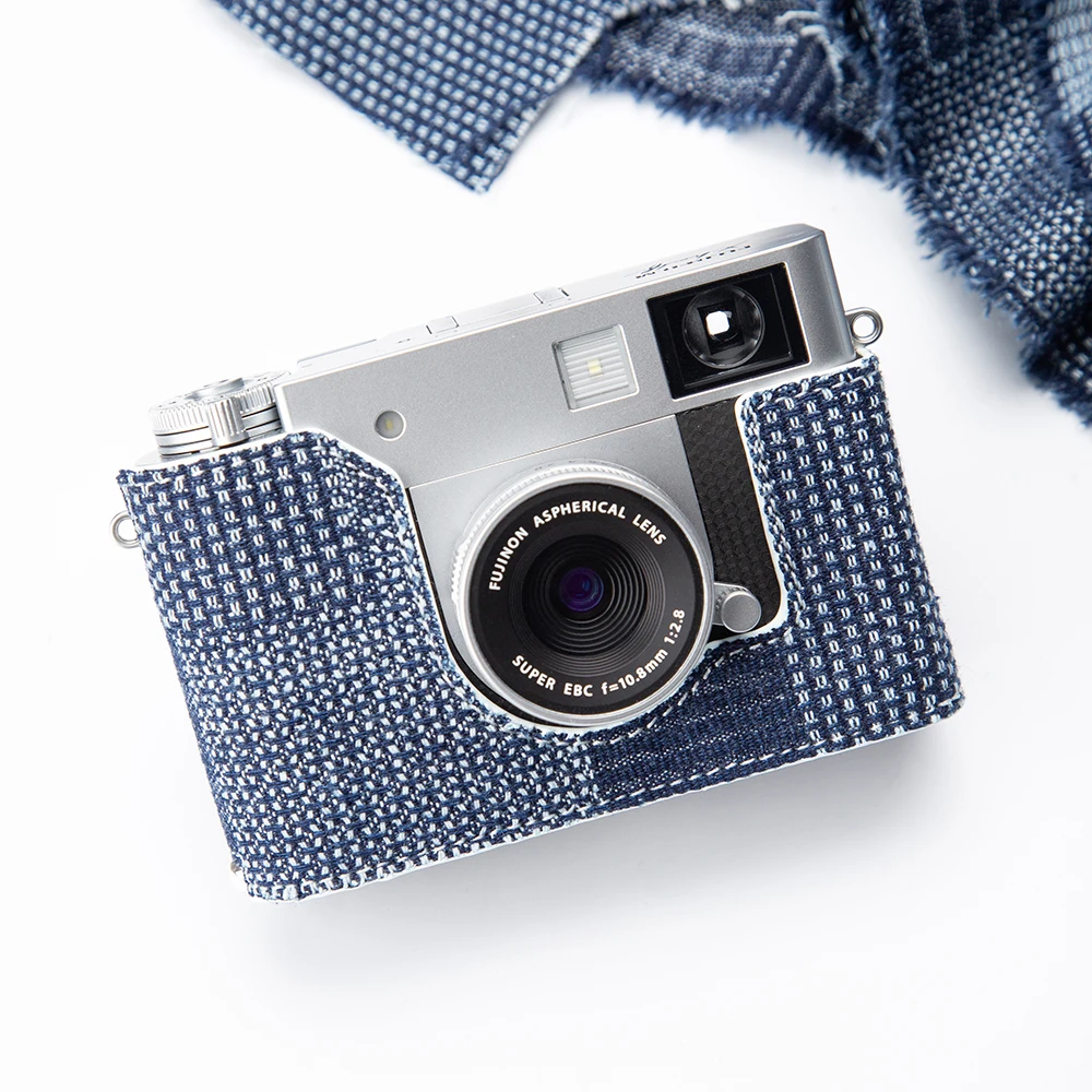 Xhalf Handmade Camera Bag Genuine Leather X100VI Half Case XT5 Half Bag for Fujifilm X100VI XT5 X-T5 Xhalf Case Protective Case
Xhalf Handmade Camera Bag Genuine Leather X100VI Half Case XT5 Half Bag for Fujifilm X100VI XT5 X-T5 Xhalf Case Protective Case
