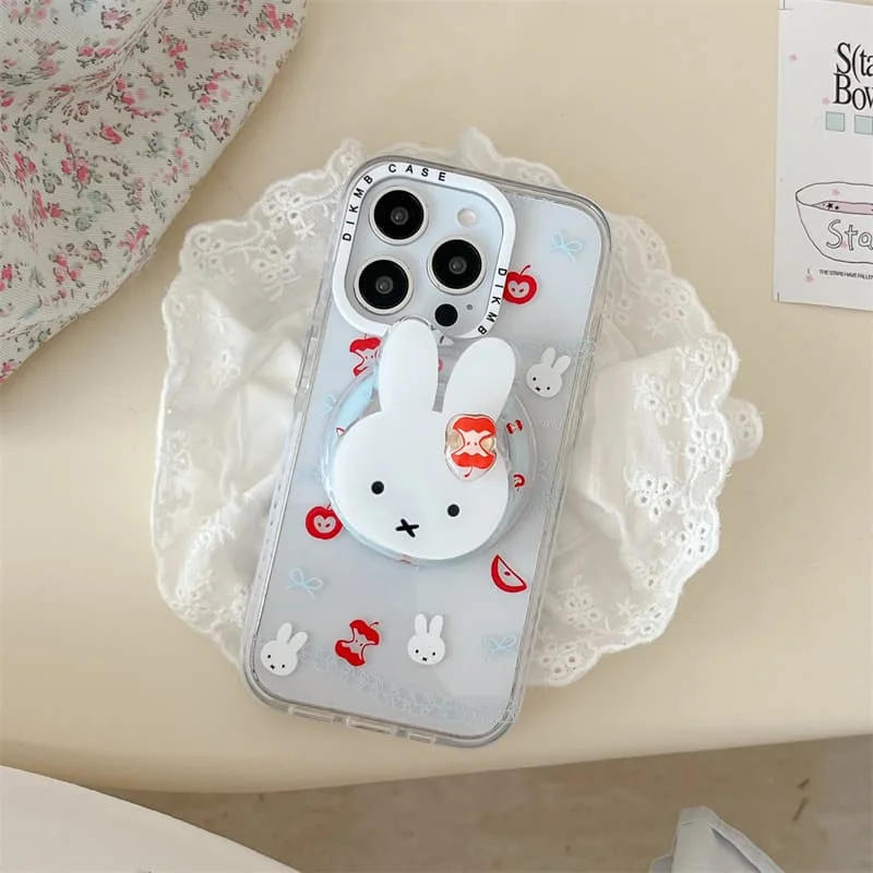Cute Miffy Rabbit For MagSafe Phone Case for iPhone 15 16 17 Pro Max Clear Shockproof Protective Cover Aesthetic Kawaii Case
Cute Miffy Rabbit For MagSafe Phone Case for iPhone 15 16 17 Pro Max Clear Shockproof Protective Cover Aesthetic Kawaii Case