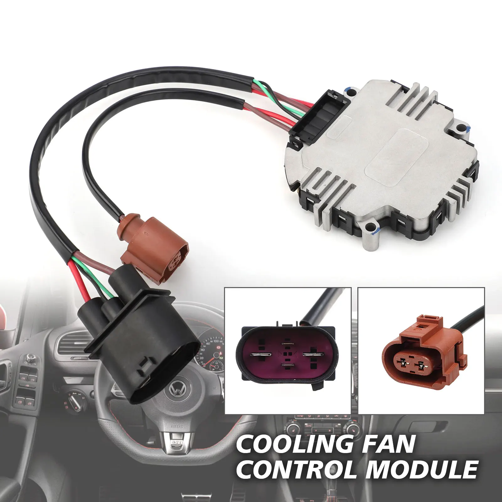 New Cooling Fan Control Unit Module Radiator Cooling For Audi A3 TT VW CC Eos Golf Jetta Passat
New Cooling Fan Control Unit Module Radiator Cooling For Audi A3 TT VW CC Eos Golf Jetta Passat