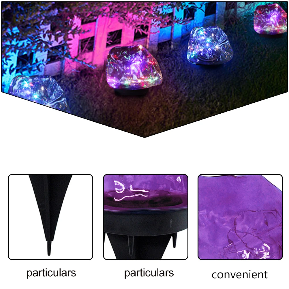 1pc Solar Garden Stone Lights Outdoor Waterproof Plug-In Ground Lamp Durable Lawn Decorative Buried Light Landscape Lighting
1pc Solar Garden Stone Lights Outdoor Waterproof Plug-In Ground Lamp Durable Lawn Decorative Buried Light Landscape Lighting
