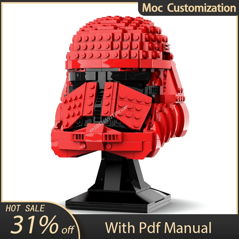 615pcs Moc-75276 Star Battle Sith Trooper Helmets Model Building Blocks Bricks Education Assembly Toys for Kids Christmas Gifts
615pcs Moc-75276 Star Battle Sith Trooper Helmets Model Building Blocks Bricks Education Assembly Toys for Kids Christmas Gifts
