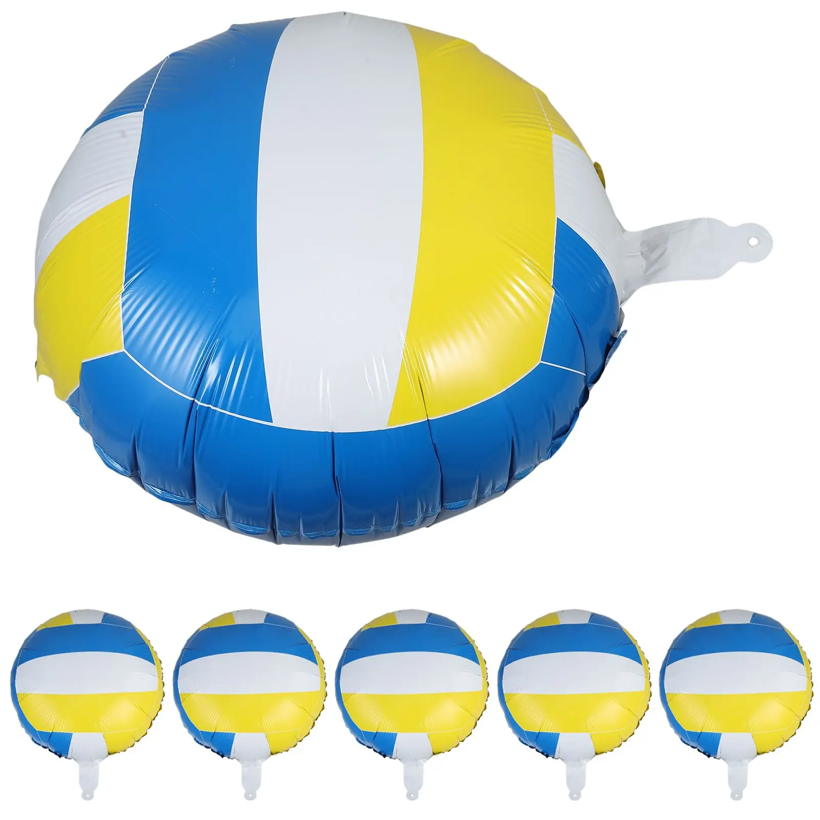 6Pcs 18 Inch Inflatable Volleyball Balloons Beach Party Sports Decoration Lightweight Outdoor Match Birthday Event Table
6Pcs 18 Inch Inflatable Volleyball Balloons Beach Party Sports Decoration Lightweight Outdoor Match Birthday Event Table