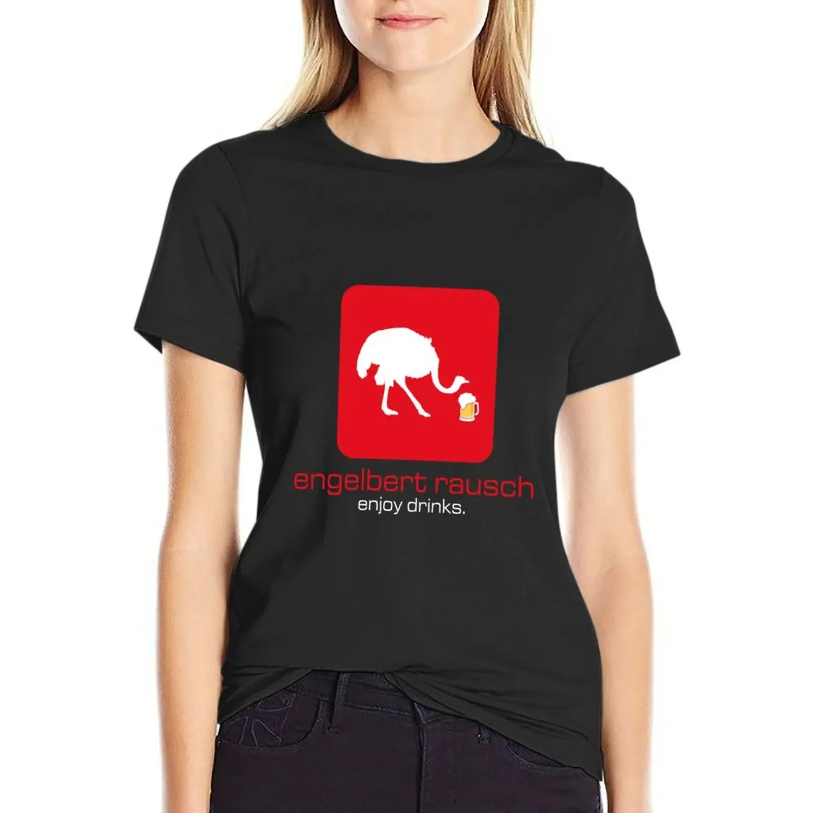 Engelbert rausch t shirt T-shirt aesthetic clothes cute clothes shirts graphic tees Women's tops
Engelbert rausch t shirt T-shirt aesthetic clothes cute clothes shirts graphic tees Women's tops