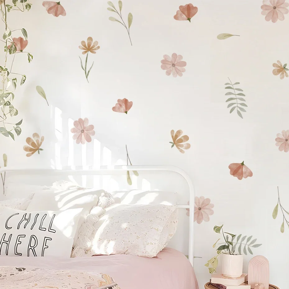 Add Boho Style Flowers Leaves Watercolor Wall Sticker Nursery Vinyl Wall Art Decals Bedroom Kids Room Home Decor
Add Boho Style Flowers Leaves Watercolor Wall Sticker Nursery Vinyl Wall Art Decals Bedroom Kids Room Home Decor