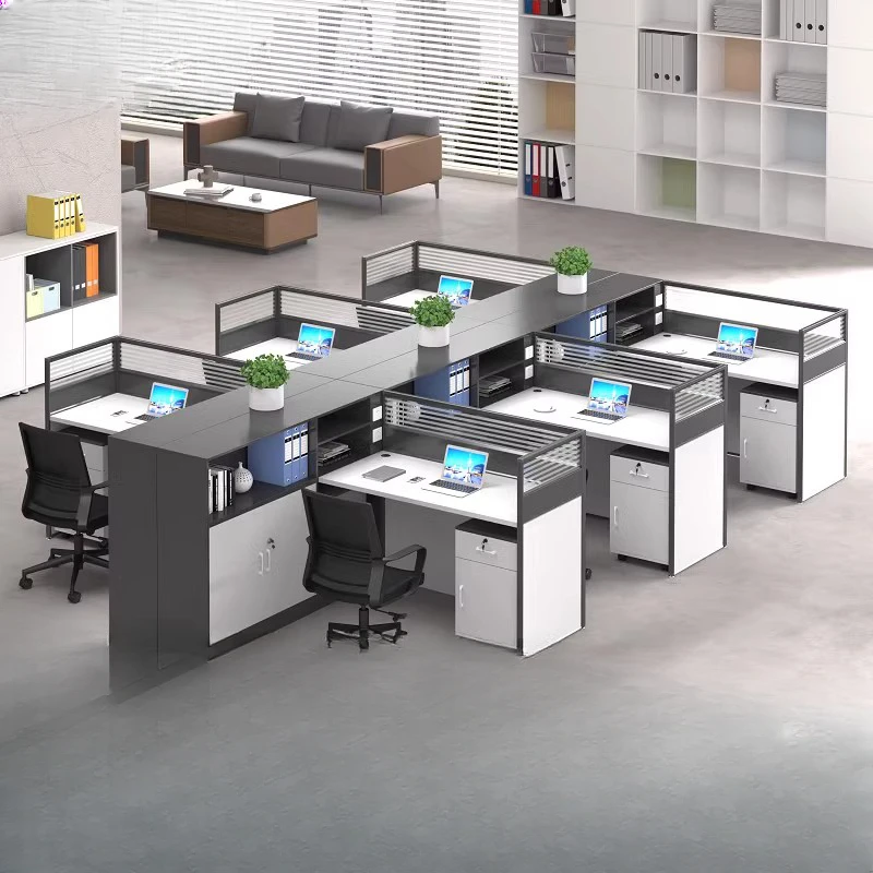Staff Desk Office Computer Office Desk and Chair Combination Simple Screen Office Desk
Staff Desk Office Computer Office Desk and Chair Combination Simple Screen Office Desk