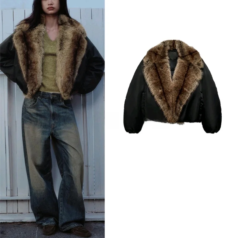 Новое зимнее женское пальто-южет для пилотов, длинное пальто из искусственного меха с отложным воротником, верхняя одежда нейтрального цвета, полиэфирное волокно
Новое зимнее женское пальто-южет для пилотов, длинное пальто из искусственного меха с отложным воротником, верхняя одежда нейтрального цвета, полиэфирное волокно