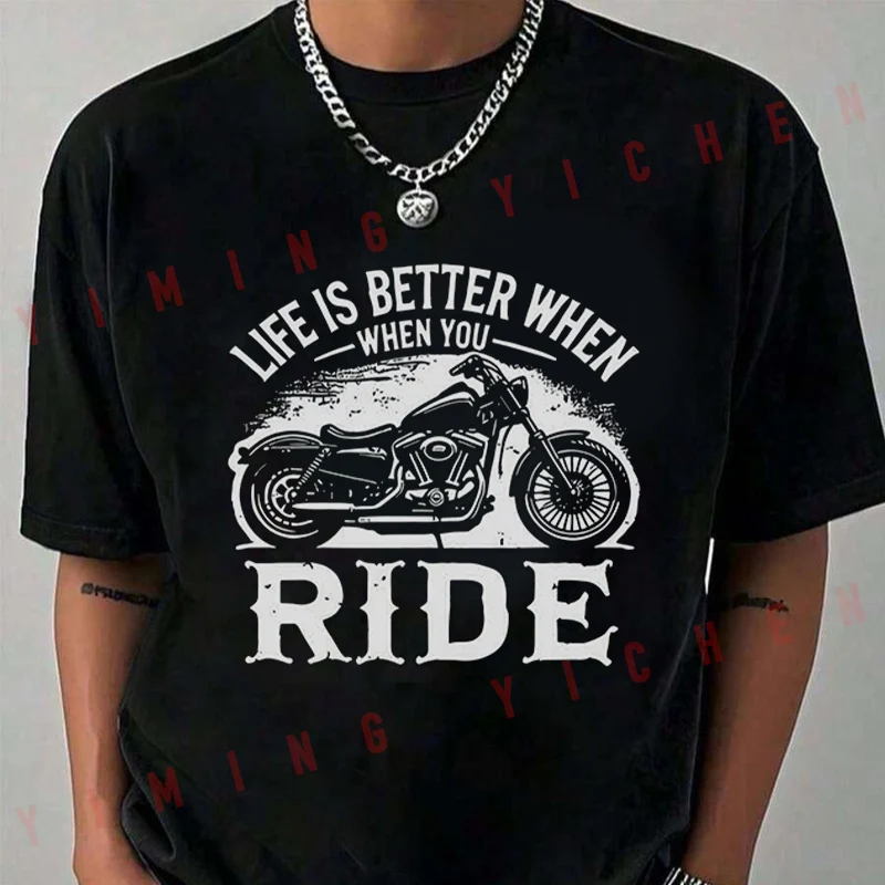 Live Motorcycle Graphic T-Shirt Moto Riders Summer Men's Fashion Casual O-Neck Tops Tee 2026
Live Motorcycle Graphic T-Shirt Moto Riders Summer Men's Fashion Casual O-Neck Tops Tee 2026