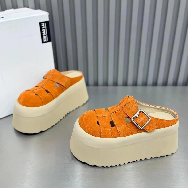Flats Platform Mules Shoes for Women Casual Sandals Slingback Slippers Fashion New Brand Beach Flip Flops Comfort Mujer Zapatos
Flats Platform Mules Shoes for Women Casual Sandals Slingback Slippers Fashion New Brand Beach Flip Flops Comfort Mujer Zapatos