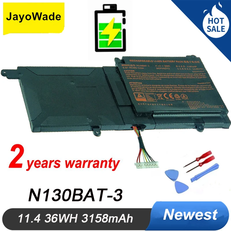 Аккумулятор 11,4 в 36 Вт · ч N130BAT-3 для CLEVO N130BAT-3 6-87-N130S-3U9A N130BU 130WU N131BU N131WU NP3130 Pro 13 14 N130BU N130BAT 3
Аккумулятор 11,4 в 36 Вт · ч N130BAT-3 для CLEVO N130BAT-3 6-87-N130S-3U9A N130BU 130WU N131BU N131WU NP3130 Pro 13 14 N130BU N130BAT 3