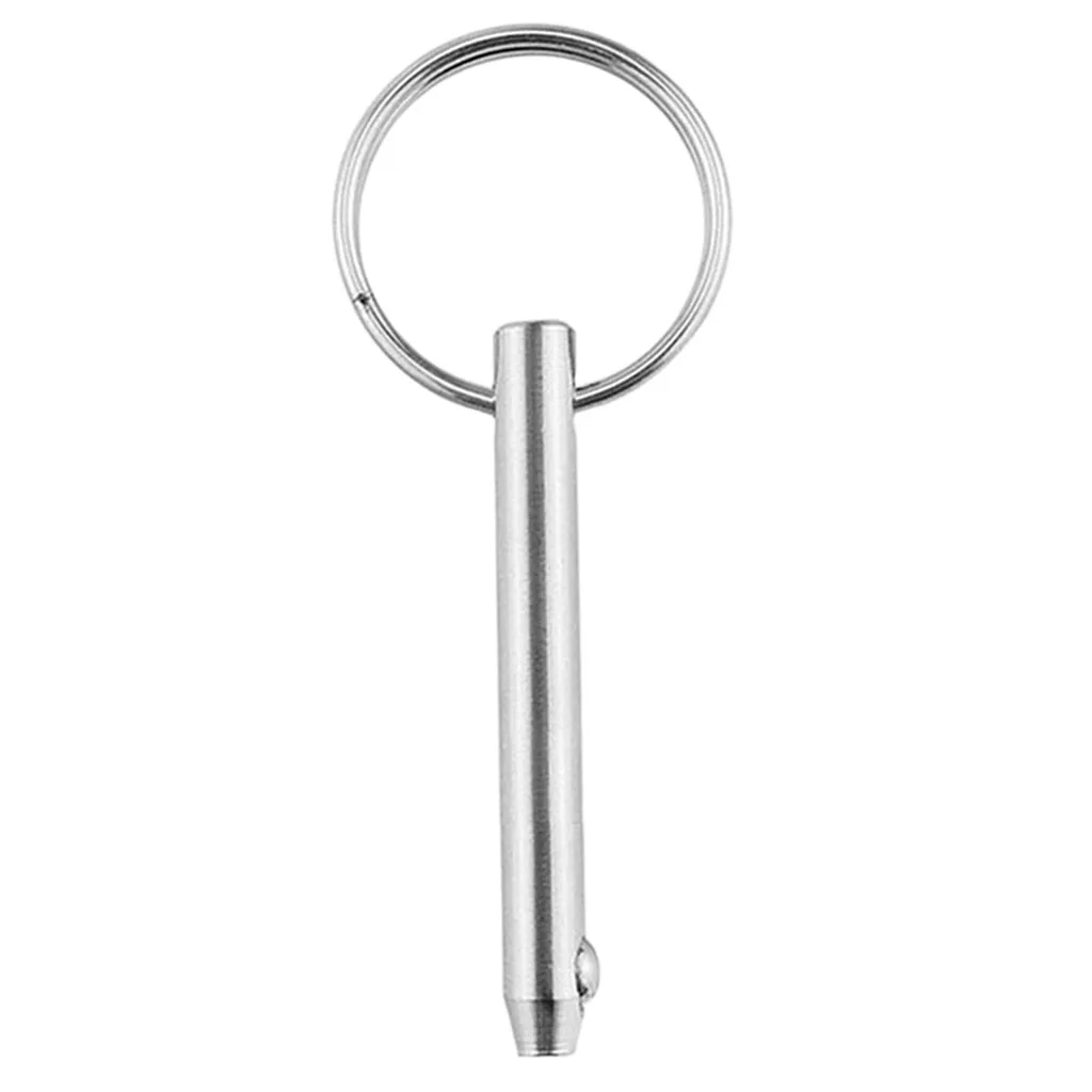 Marine Grade Quick Release Pin 316 Stainless Steel for Boat Bimini Top Deck, Hinge Marine Hardware, 5x51mm, Strong
Marine Grade Quick Release Pin 316 Stainless Steel for Boat Bimini Top Deck, Hinge Marine Hardware, 5x51mm, Strong