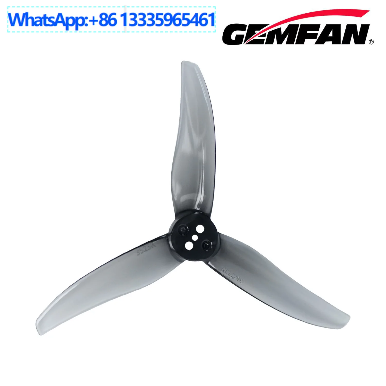10Pair Qianfeng Gemfan propeller 3 inch 3525-3 three-hole three-blade propeller drone crossing machine model aircraft FPV blade
10Pair Qianfeng Gemfan propeller 3 inch 3525-3 three-hole three-blade propeller drone crossing machine model aircraft FPV blade