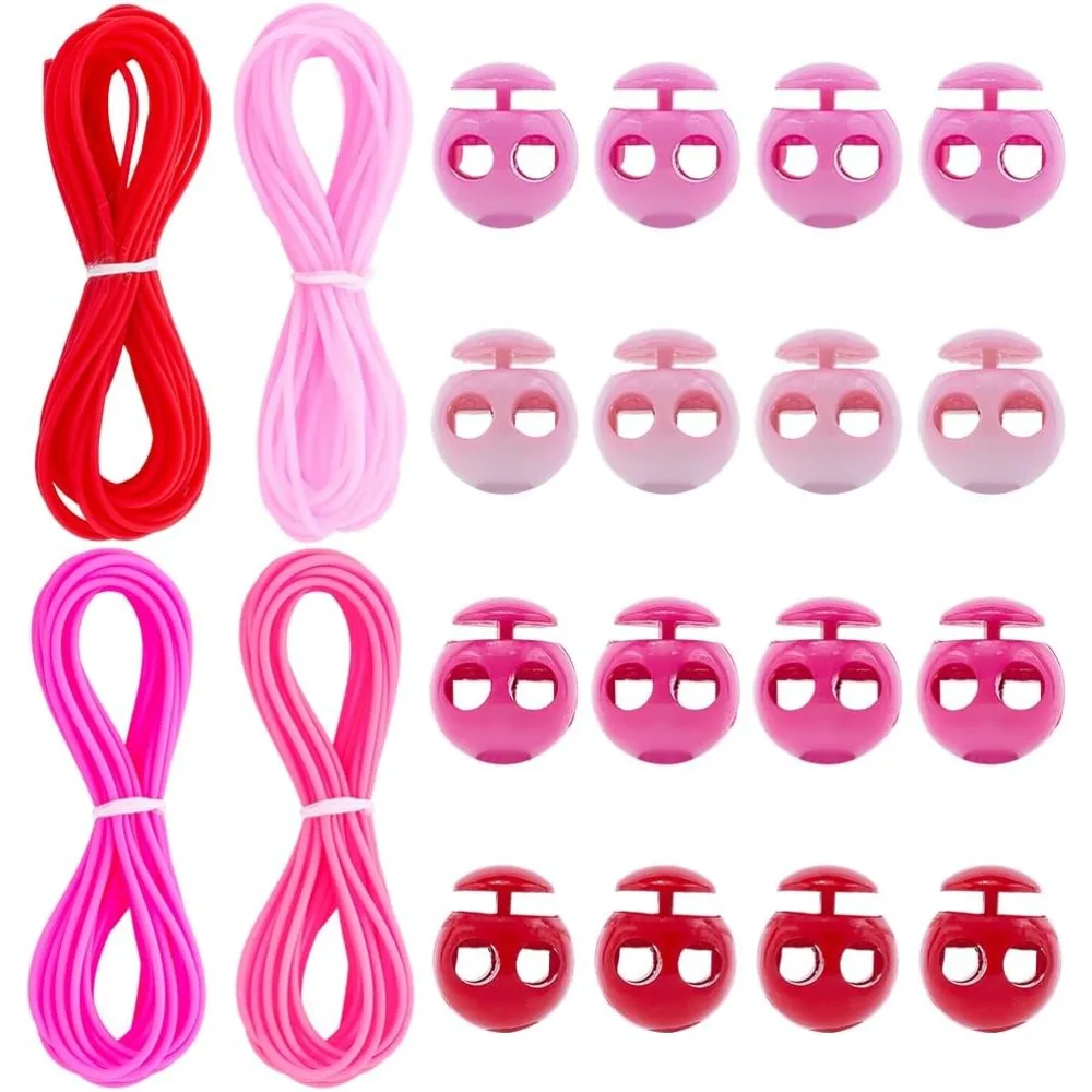 Hollow Pipe PVC Tubular Rubber Cord with Plastic Cord Locks Mixed Color 5000x1.5mm Inner Diameter: 1.4mm 4 colors
Hollow Pipe PVC Tubular Rubber Cord with Plastic Cord Locks Mixed Color 5000x1.5mm Inner Diameter: 1.4mm 4 colors