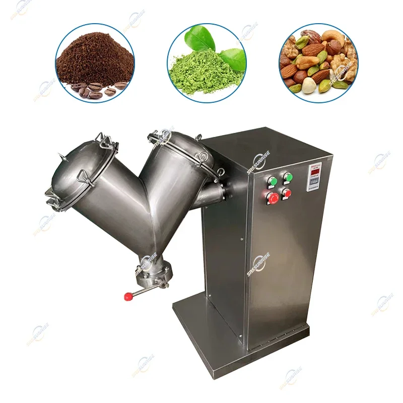 20L Powder Mixer Blender Food Spice Cumin Turmeric Ginger Powder V Shape Powder Mixing Machine
20L Powder Mixer Blender Food Spice Cumin Turmeric Ginger Powder V Shape Powder Mixing Machine