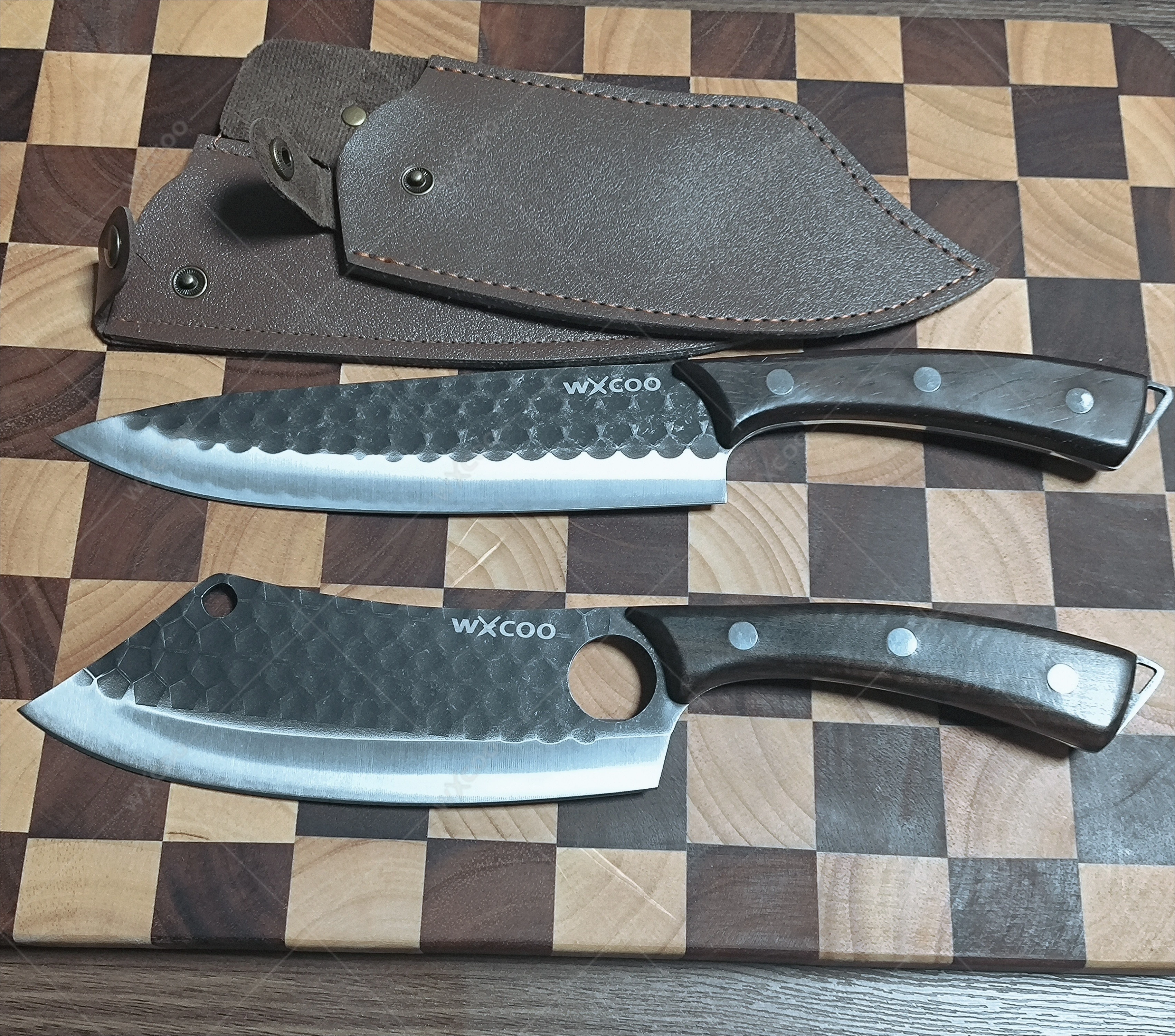 Нож для мяса WXCOO из нержавеющей стали, тесак мясника, кухонный нож шеф-повара для нарезки рыбы и овощей, с чехлом
Нож для мяса WXCOO из нержавеющей стали, тесак мясника, кухонный нож шеф-повара для нарезки рыбы и овощей, с чехлом