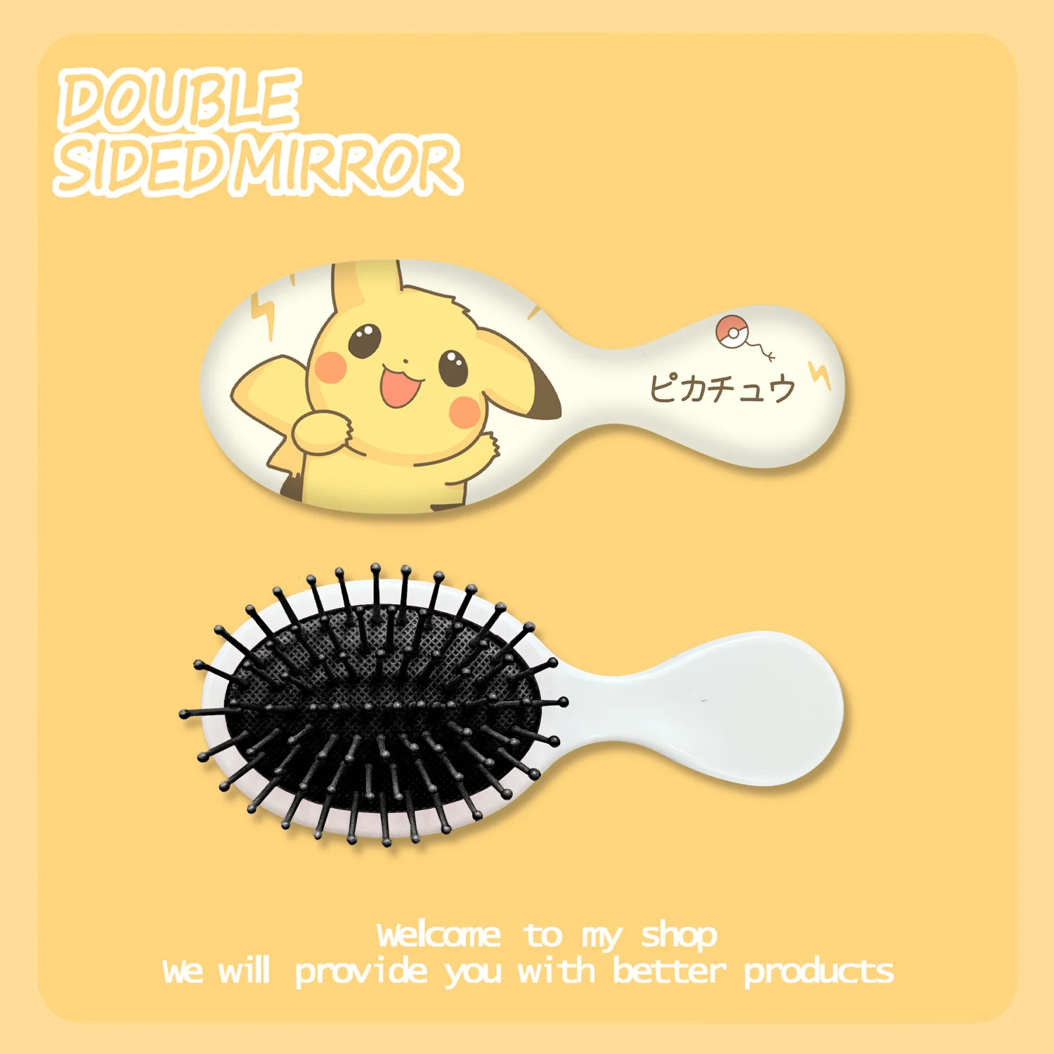 13cm Pokémon Mini Trumpet Massage Air Cushion Comb Curly Hair Volumizing Travel Portable Small Comb Anti-Static
13cm Pokémon Mini Trumpet Massage Air Cushion Comb Curly Hair Volumizing Travel Portable Small Comb Anti-Static