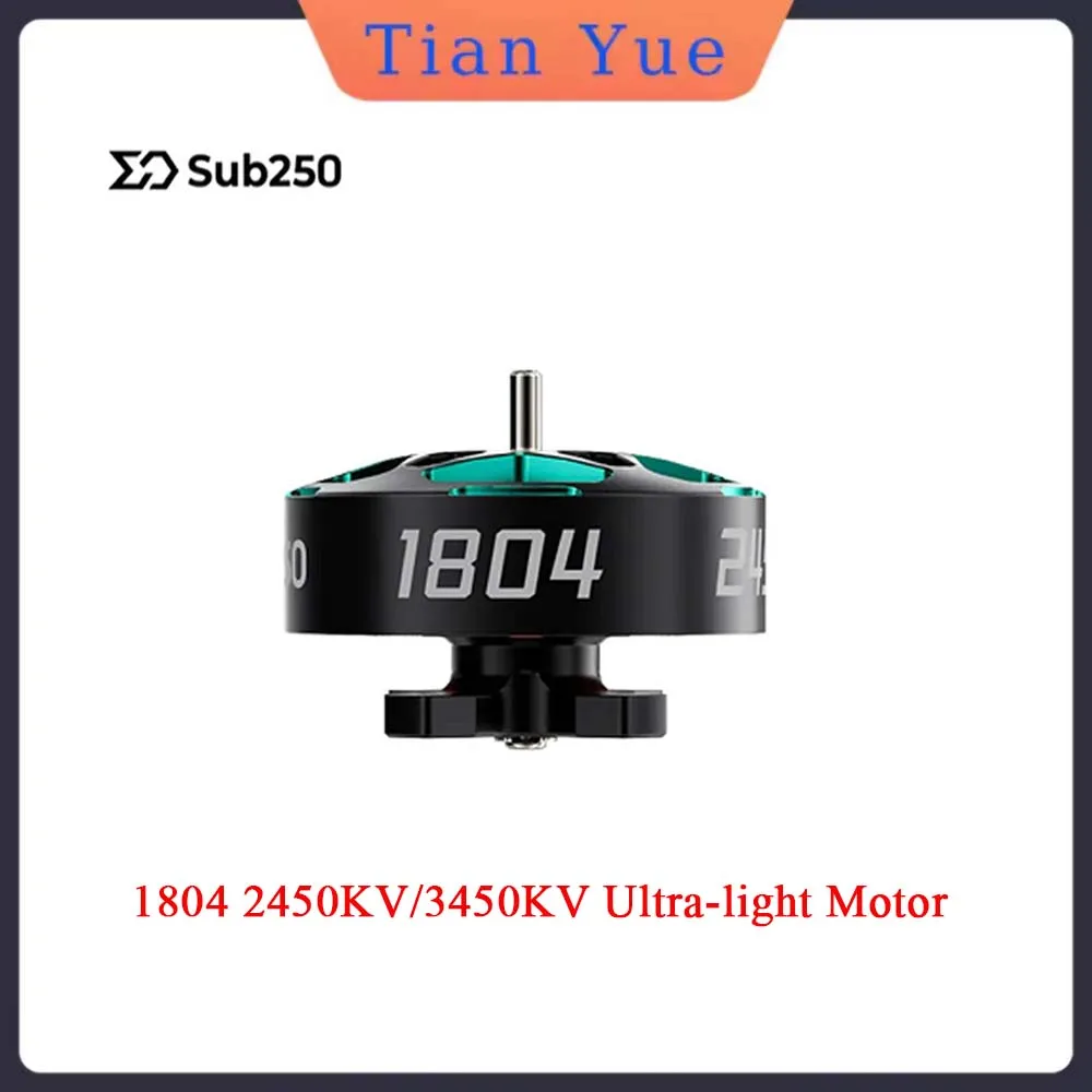 Sub250 1804 2450KV 3450KV Сверхлегкий бесщеточный двигатель подходит для FPV-дрона дальнего действия 3,5-5 дюймов с винтовыми аксессуарами
Sub250 1804 2450KV 3450KV Сверхлегкий бесщеточный двигатель подходит для FPV-дрона дальнего действия 3,5-5 дюймов с винтовыми аксессуарами