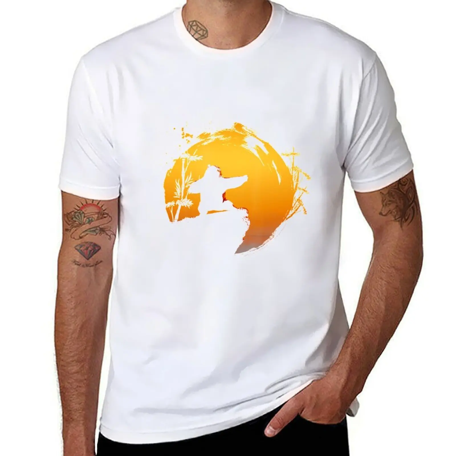 Kung Fu Bear Po Tai Chi Sunset Silhouette T-Shirt mens graphic t shirts cotton t shirt man T-Shirt
Kung Fu Bear Po Tai Chi Sunset Silhouette T-Shirt mens graphic t shirts cotton t shirt man T-Shirt