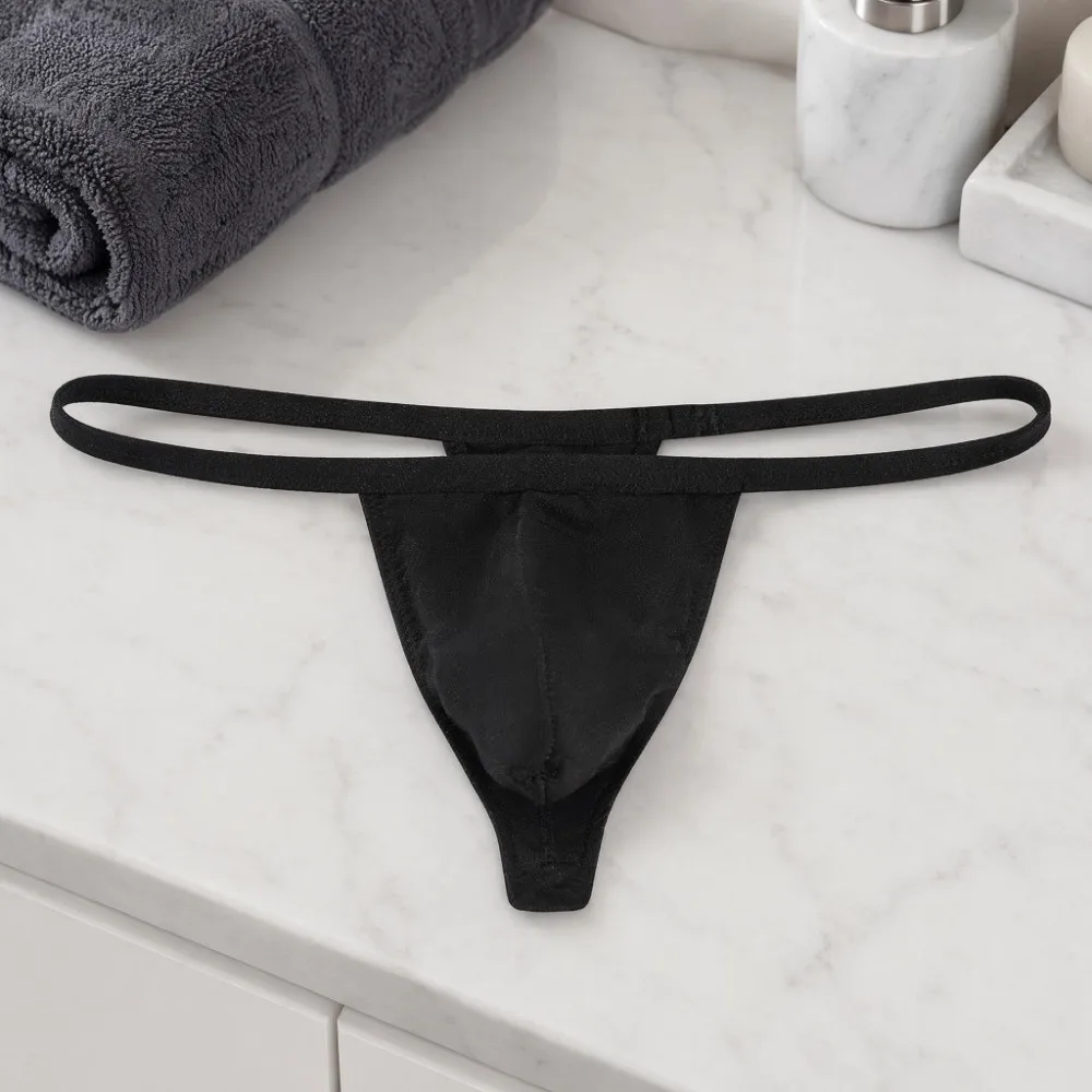 Breathable Modal Men Thin Thongs Underpants Thin Strap Men's Panties Solid Color Lingerie Male Briefs Summer
Breathable Modal Men Thin Thongs Underpants Thin Strap Men's Panties Solid Color Lingerie Male Briefs Summer