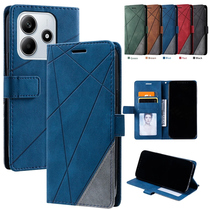 Wallet Flip Case For Xiaomi Redmi Note 14 4G A3 A4 A3X 14R 14C Note14 13 Pro Plus 5G Cover Leather Magnetic Phone Protective Bag
Wallet Flip Case For Xiaomi Redmi Note 14 4G A3 A4 A3X 14R 14C Note14 13 Pro Plus 5G Cover Leather Magnetic Phone Protective Bag