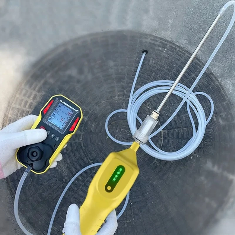 Wastewater treatment plants IRCD4 air pump infrared gases sensor 100%vol CO2 and CH4 detector biogas detector monitor device
Wastewater treatment plants IRCD4 air pump infrared gases sensor 100%vol CO2 and CH4 detector biogas detector monitor device