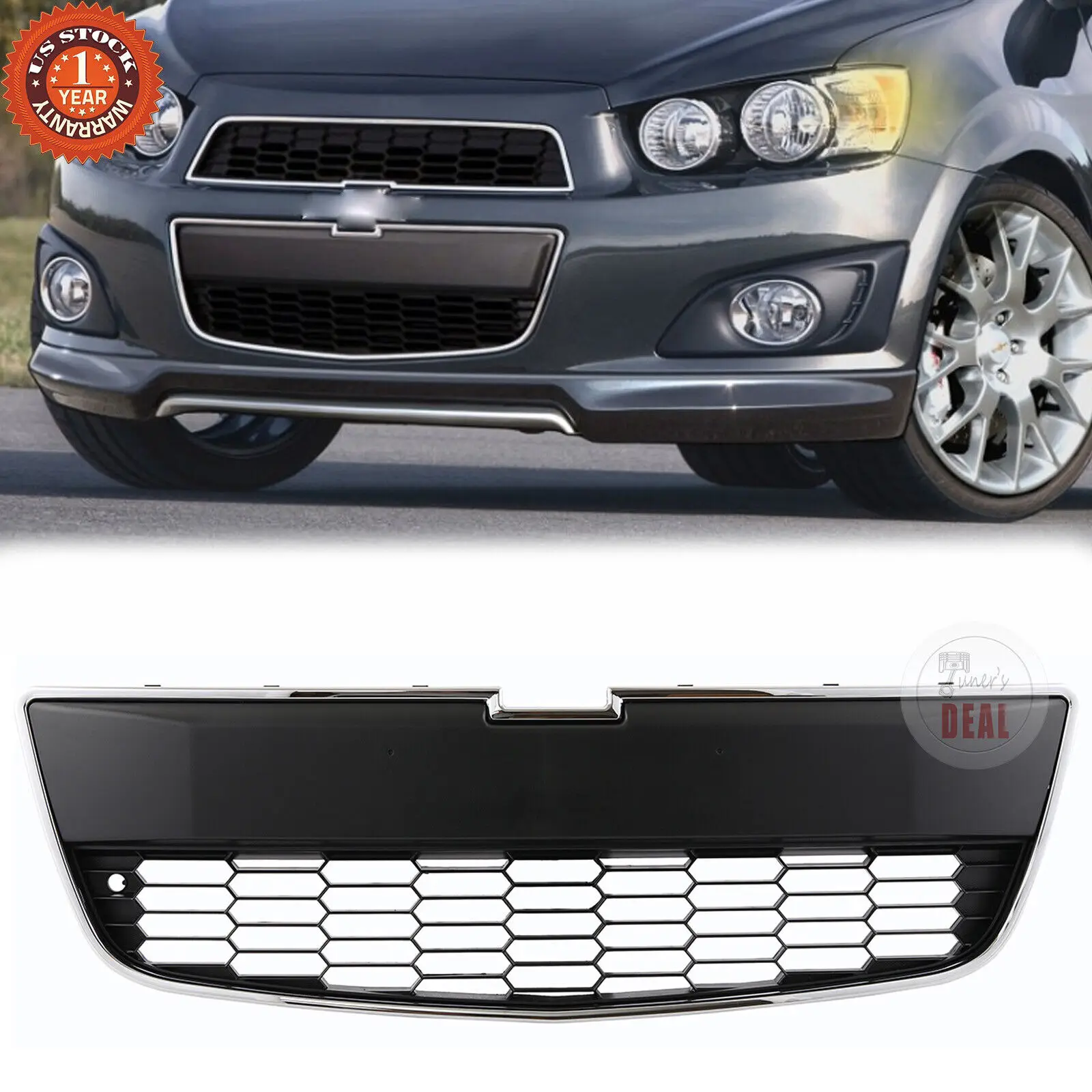 Lower Front Bumper Grille Car Front Bumper Grille Grill with Chrome Surround Molding For Chevrolet Sonic 2012-2016
Lower Front Bumper Grille Car Front Bumper Grille Grill with Chrome Surround Molding For Chevrolet Sonic 2012-2016