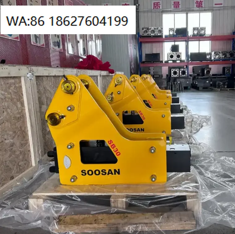 New Hydraulic Breaker SB30 Side Type 2.5-4.5 Ton Excavators 1 Year Warranty 53mm Chisel
New Hydraulic Breaker SB30 Side Type 2.5-4.5 Ton Excavators 1 Year Warranty 53mm Chisel