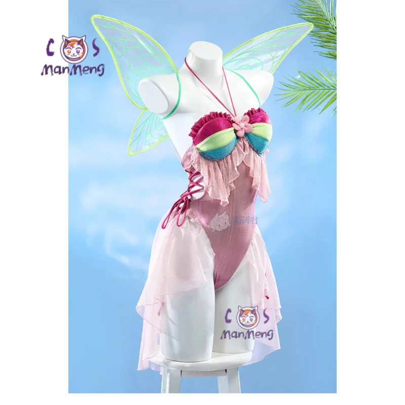 New Flora Winx Cosplay Club Costume Halloween party sexy dress accessories prop set women beach sexy swimsuit Flora uniform
New Flora Winx Cosplay Club Costume Halloween party sexy dress accessories prop set women beach sexy swimsuit Flora uniform