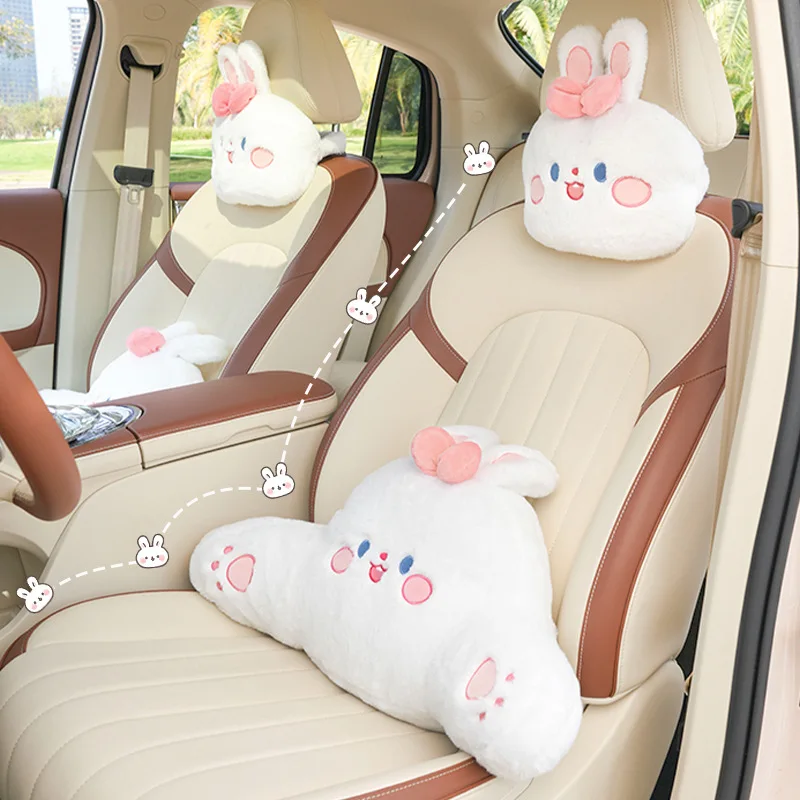 2023 New Plush Cartoon Rabbit Four Seasons Universal Lumbar Support Car Waist Neckpillow Headrest Car Interior Ornaments
2023 New Plush Cartoon Rabbit Four Seasons Universal Lumbar Support Car Waist Neckpillow Headrest Car Interior Ornaments