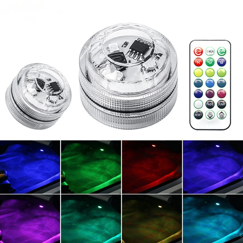 Светодиодный RGB автоматический внутренний атмосферный светильник, декоративная ножная лампа с беспроводным USB-пультом дистанционного управления, несколько режимов для автомобиля, домашнего декора
Светодиодный RGB автоматический внутренний атмосферный светильник, декоративная ножная лампа с беспроводным USB-пультом дистанционного управления, несколько режимов для автомобиля, домашнего декора
