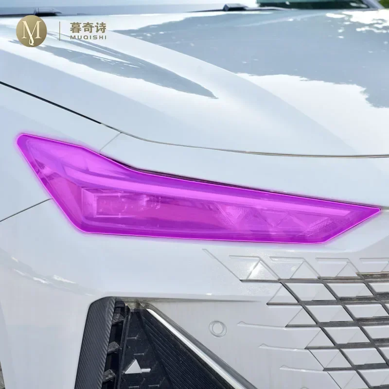 For Changan UNI-V 2022-2023 Car Exterior PPF protective film Headlamp scratch protection TPU transparent film Smoked black refit
For Changan UNI-V 2022-2023 Car Exterior PPF protective film Headlamp scratch protection TPU transparent film Smoked black refit