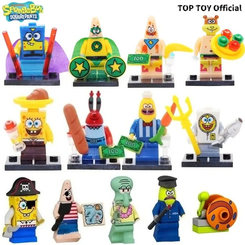 SpongeBob SquarePants Big Star Crab Boss Burger King Anime People Cartoon Anime Small Particle People Assembly Toy Model Gift
SpongeBob SquarePants Big Star Crab Boss Burger King Anime People Cartoon Anime Small Particle People Assembly Toy Model Gift