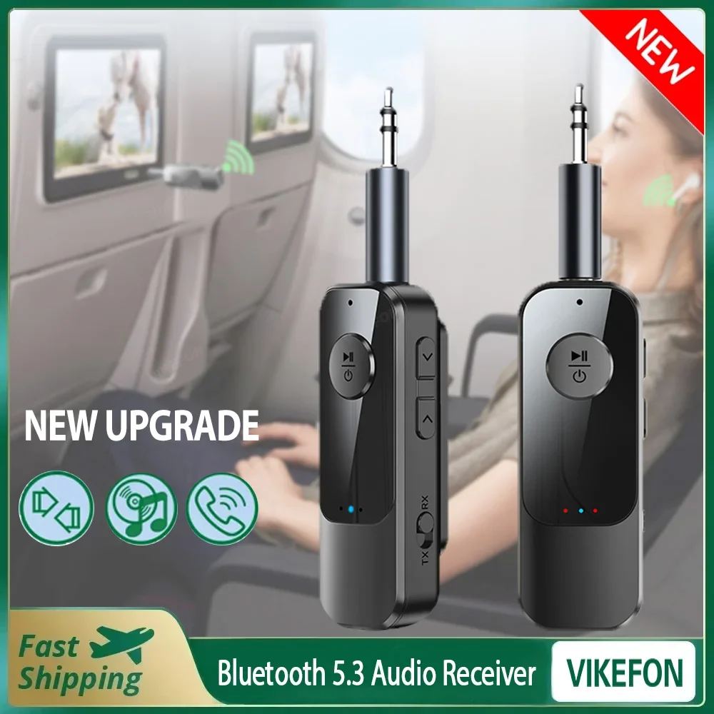 Bluetooth 5.3 Audio Receiver Transmitter Hansfree Call 3.5mm AUX TF Jack Dongle Stereo Music Wireless Adapter for TV PC Car Kit
Bluetooth 5.3 Audio Receiver Transmitter Hansfree Call 3.5mm AUX TF Jack Dongle Stereo Music Wireless Adapter for TV PC Car Kit