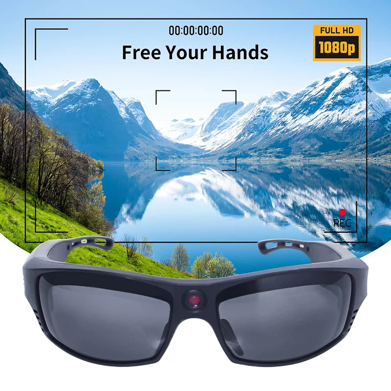 Smart Bluetooth Glasses With Mini Camera For Outdoor Sports Recording, High Definition Smart Waterproof Video Glasses
Smart Bluetooth Glasses With Mini Camera For Outdoor Sports Recording, High Definition Smart Waterproof Video Glasses