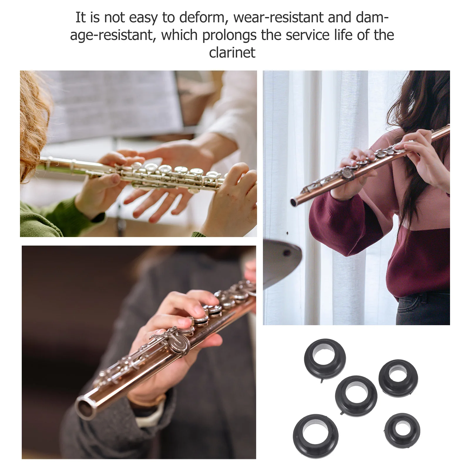 Lasting Clarinet Voice Mouths Practical Plastic Clarinet Mouthpieces Rust Proof Clarinet Accessories 10Pcs
Lasting Clarinet Voice Mouths Practical Plastic Clarinet Mouthpieces Rust Proof Clarinet Accessories 10Pcs