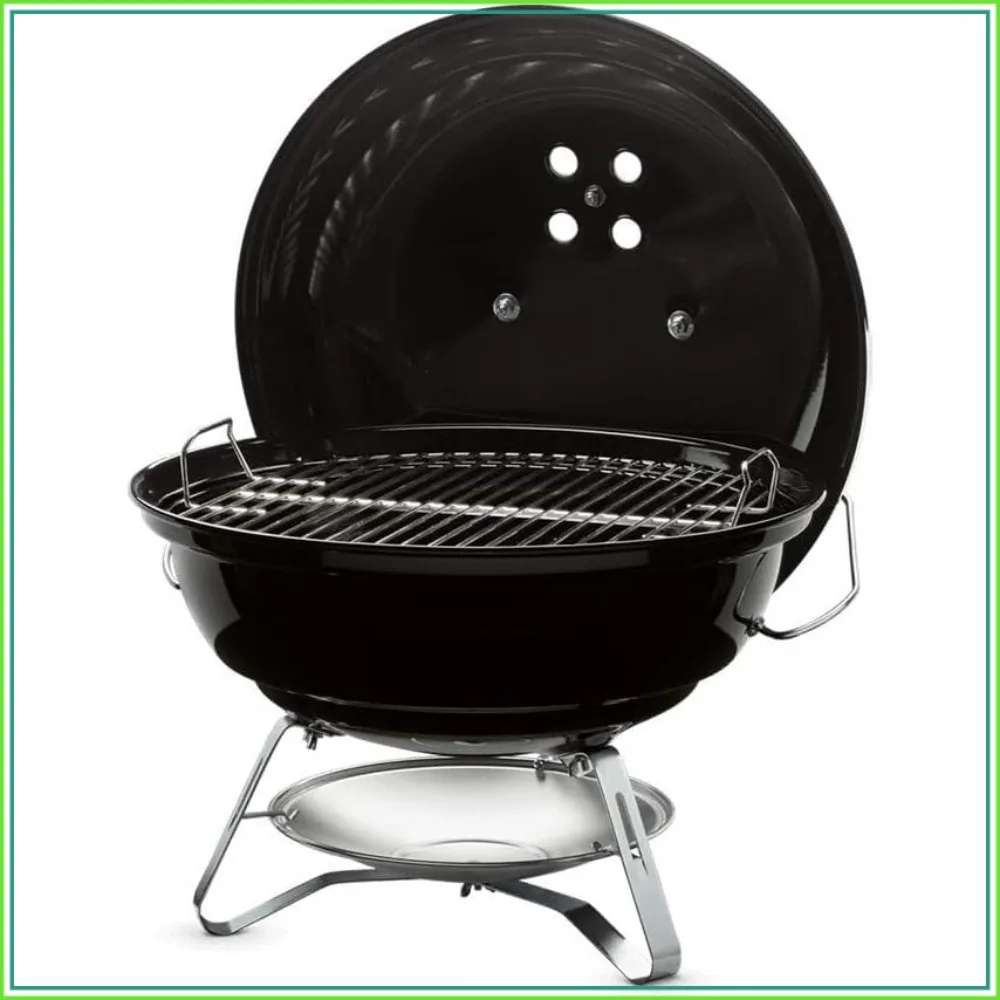 Portable Charcoal Grill 18-Inch Kettle BBQ with Lid Lock for Camping, Tailgating & Outdoor Cooking
Portable Charcoal Grill 18-Inch Kettle BBQ with Lid Lock for Camping, Tailgating & Outdoor Cooking