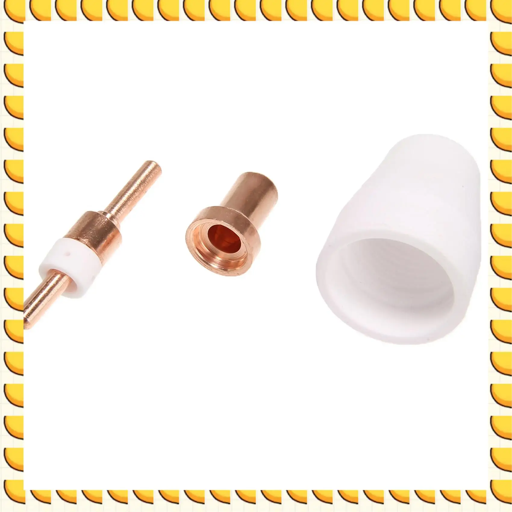 BAAU 130Pcs Plasma Cutter Tip Electrodes & Nozzles Kit Consumable Accessories For PT31 30 40 50 Plasma Cutter Welding Tools
BAAU 130Pcs Plasma Cutter Tip Electrodes & Nozzles Kit Consumable Accessories For PT31 30 40 50 Plasma Cutter Welding Tools