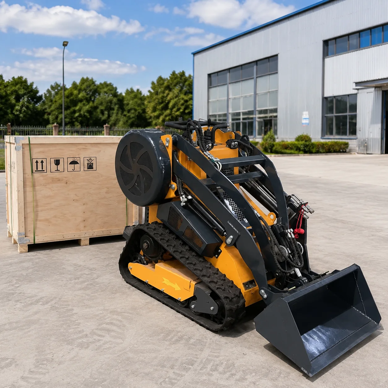 Custom Skid Steer Loader for Mechanical Equipment Assembly Support CE Euro 5 Hydraulic Loader Machine
Custom Skid Steer Loader for Mechanical Equipment Assembly Support CE Euro 5 Hydraulic Loader Machine