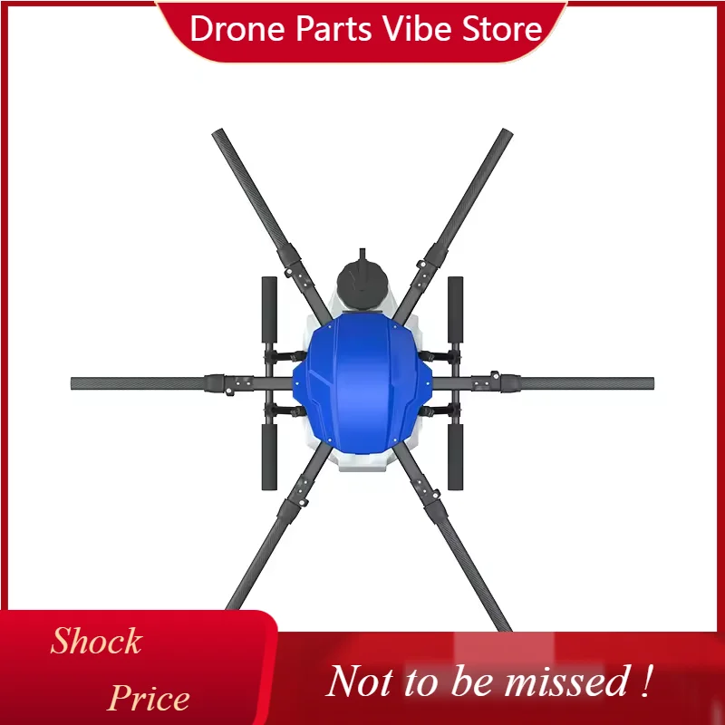 Рама сельскохозяйственного дрона DPE610M 10L сверхлегкая, удобна для транспортировки с места на место.
Рама сельскохозяйственного дрона DPE610M 10L сверхлегкая, удобна для транспортировки с места на место.