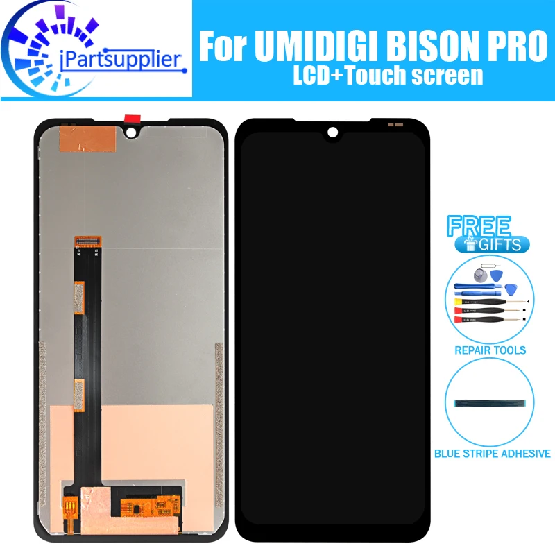 6.3 inch UMIDIGI BISON PRO LCD Display+Touch Screen 100% Original Tested LCD Digitizer Glass Panel Replacement For BISON PRO
6.3 inch UMIDIGI BISON PRO LCD Display+Touch Screen 100% Original Tested LCD Digitizer Glass Panel Replacement For BISON PRO