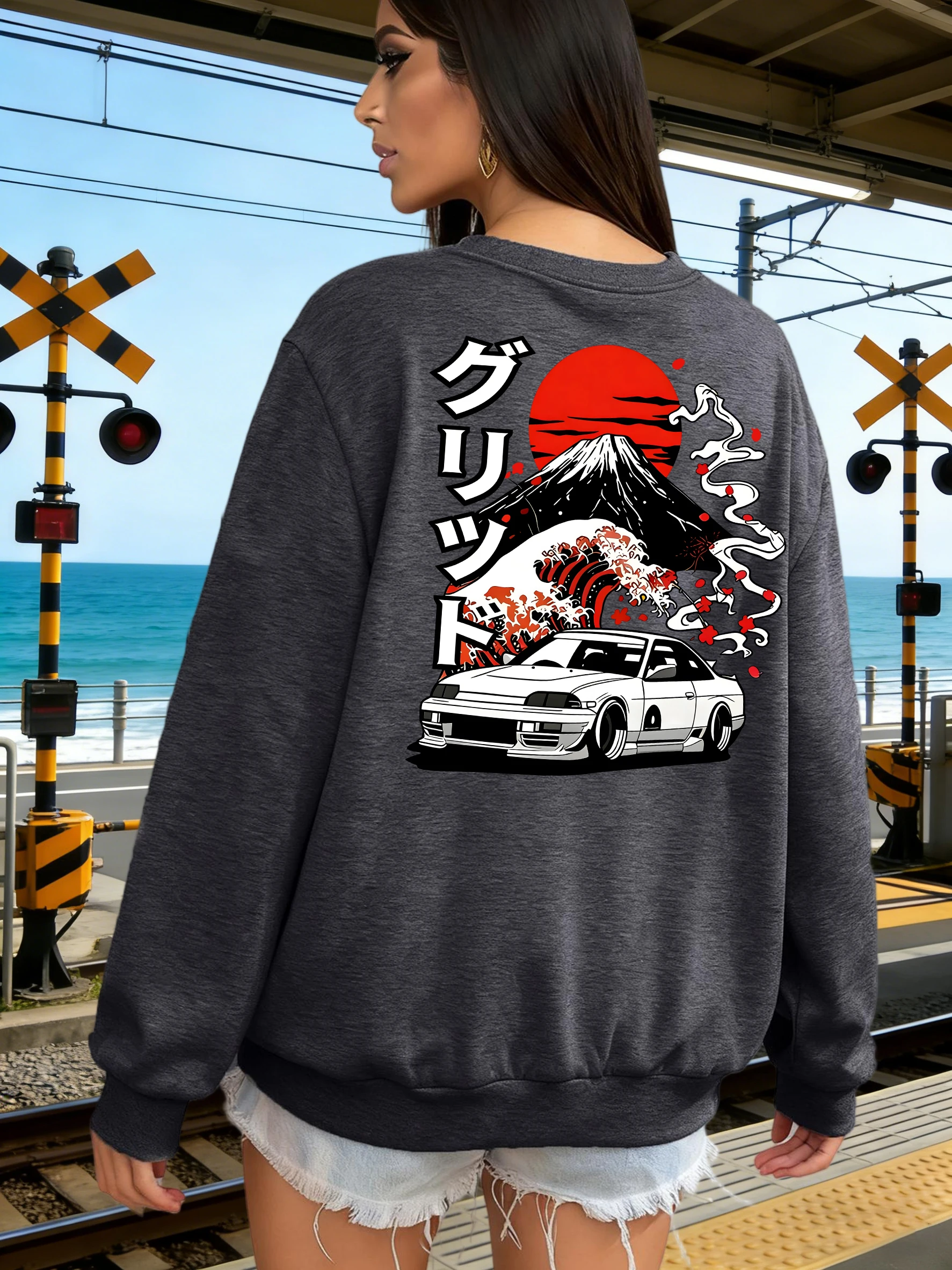 Женская толстовка Nippon Jdm с принтом, универсальная спортивная одежда для бега, оверсайз, с круглым вырезом, осенний флисовый пуловер
Женская толстовка Nippon Jdm с принтом, универсальная спортивная одежда для бега, оверсайз, с круглым вырезом, осенний флисовый пуловер