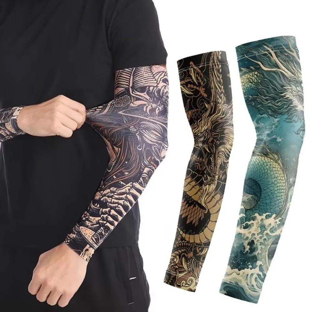 Fashion Ice Fabric Flower Arm Sleeves Quick Dry Breathable Tattoo Arm Sleeves UV400 Sun Protection Camping Moto Sleeve Summer
Fashion Ice Fabric Flower Arm Sleeves Quick Dry Breathable Tattoo Arm Sleeves UV400 Sun Protection Camping Moto Sleeve Summer