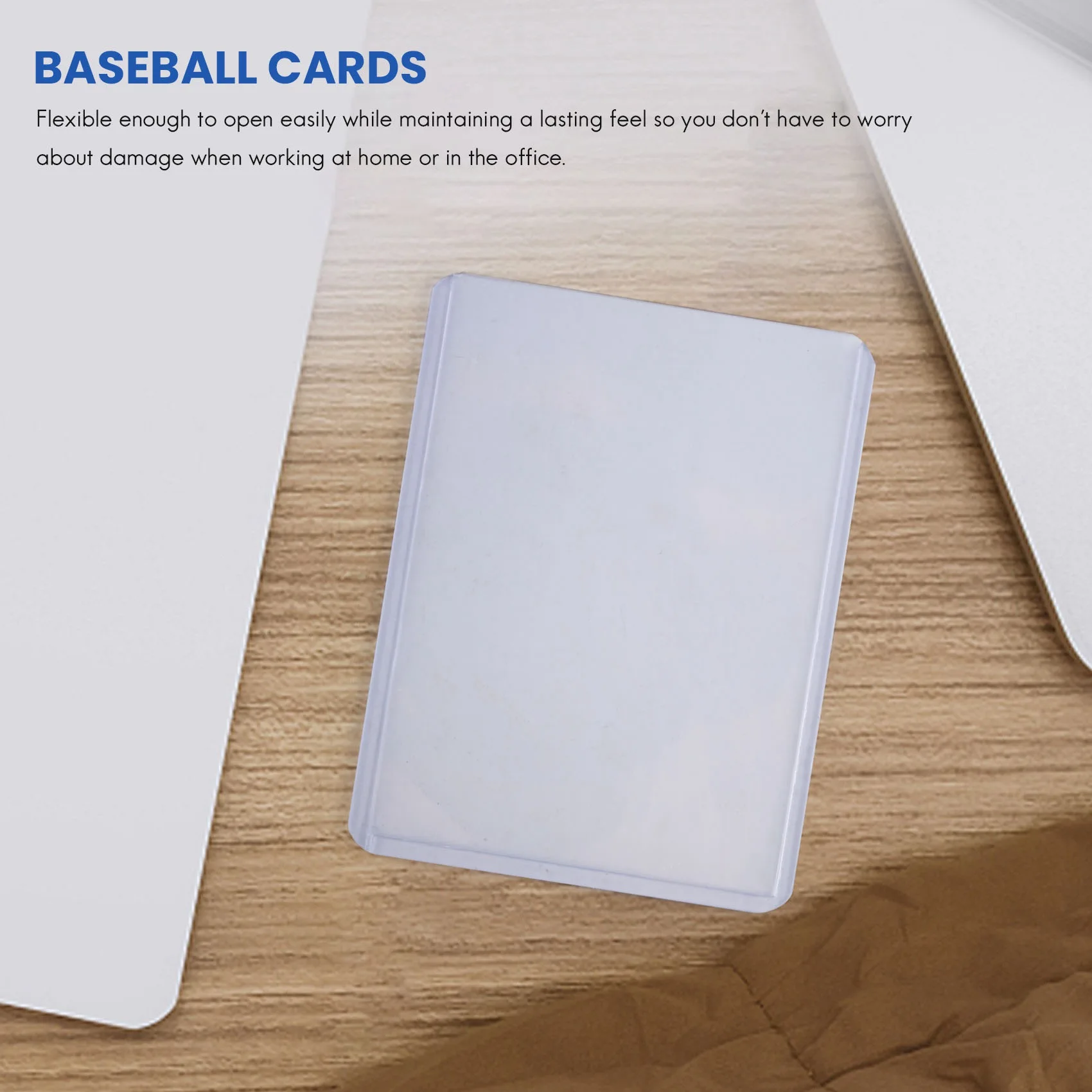 Sensitive Holder Toploaders And Clear Sleeves For Collectible Trading Basketball Sports Cards 35PT Rigid Plastic
Sensitive Holder Toploaders And Clear Sleeves For Collectible Trading Basketball Sports Cards 35PT Rigid Plastic